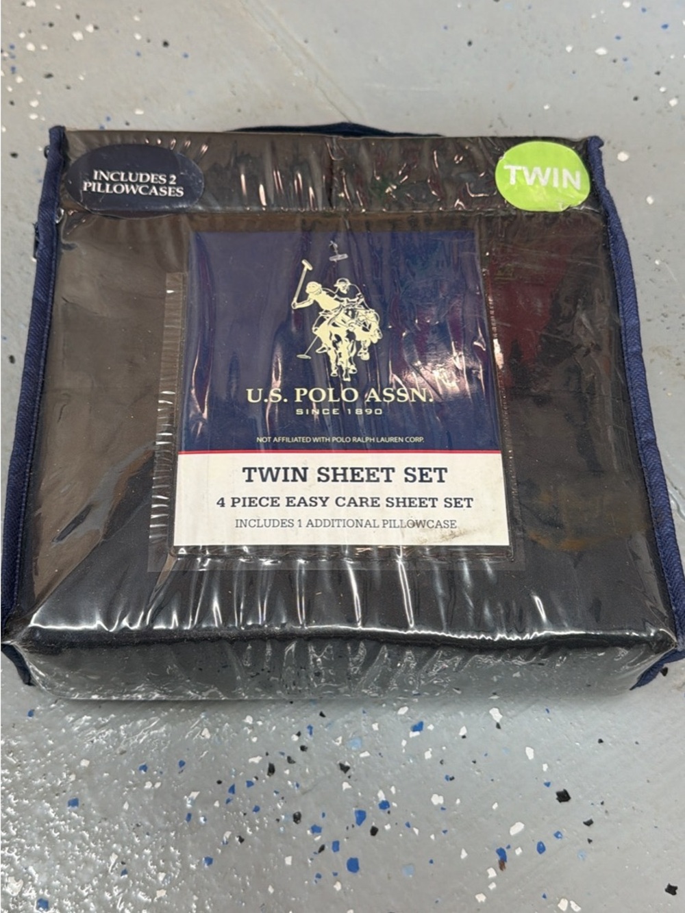 NEW U.S. Polo Assn. Twin Sheet Set – 4 Piece